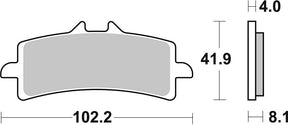 Sbs Brake Pad Sint Race