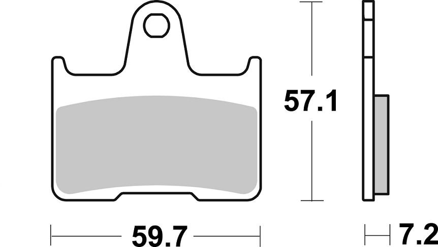 Sbs Brake Pad Sint Atv Race