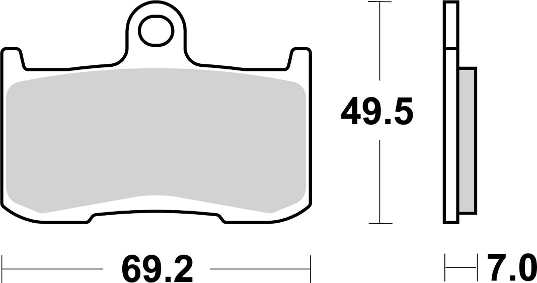 Sbs Brake Pad Sint Fr