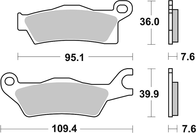 Sbs Brake Pad Sint Off Race