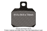 Ebc Brake Pad Epfa Sin Ext Pr