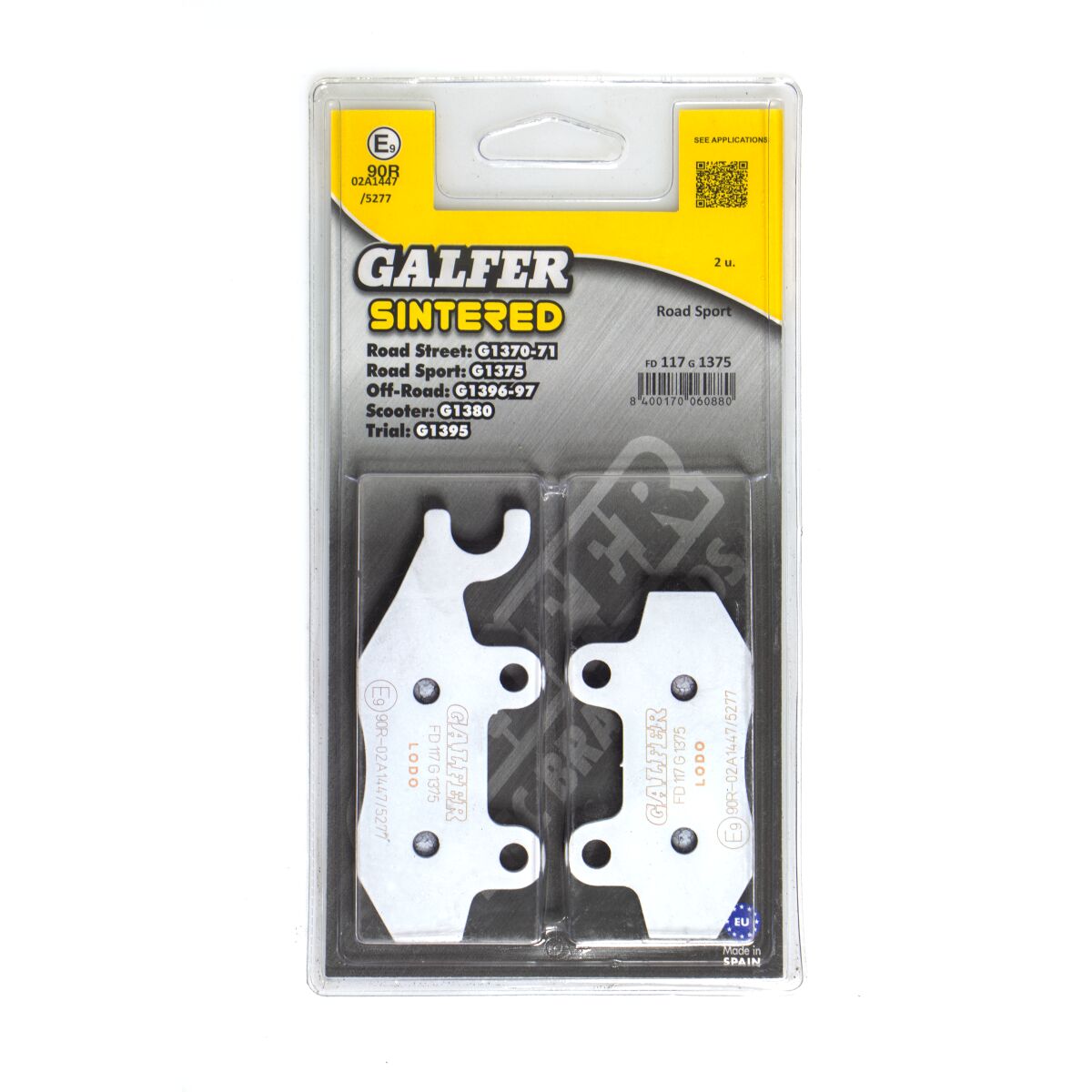 Galfer Brake Pad Sintered Sport