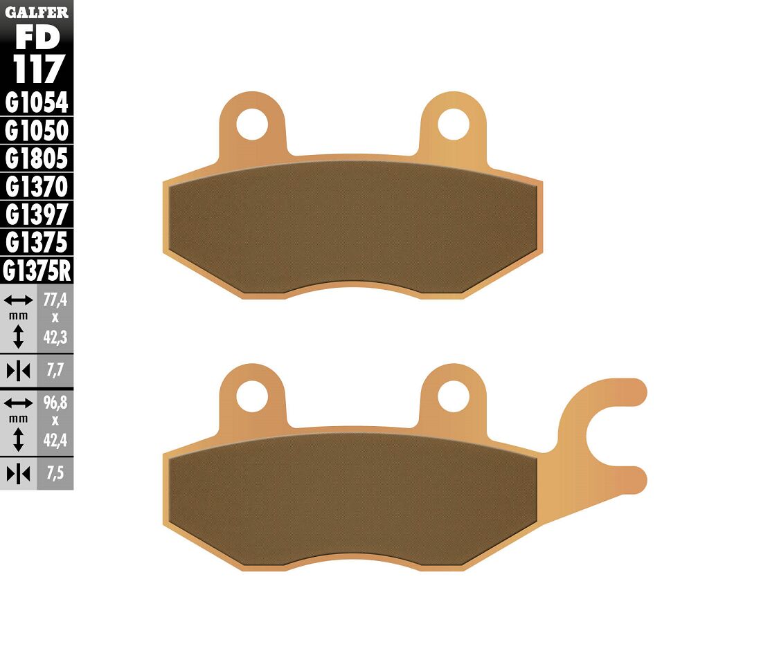 Galfer Brake Pad Sintered Sport