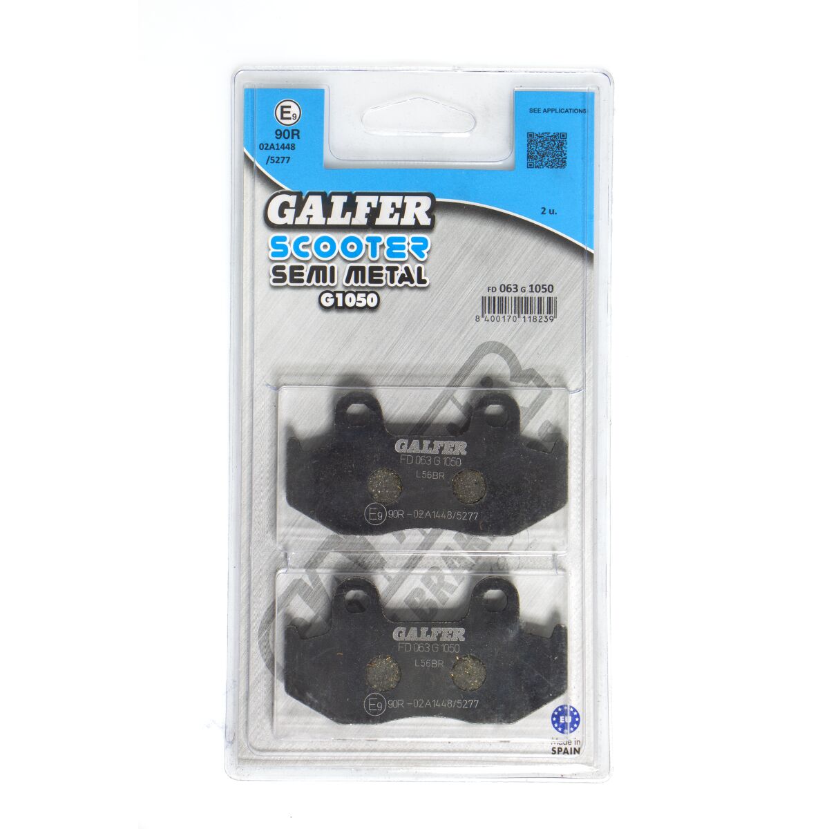Galfer Brake Pad Semi Metal Scooter