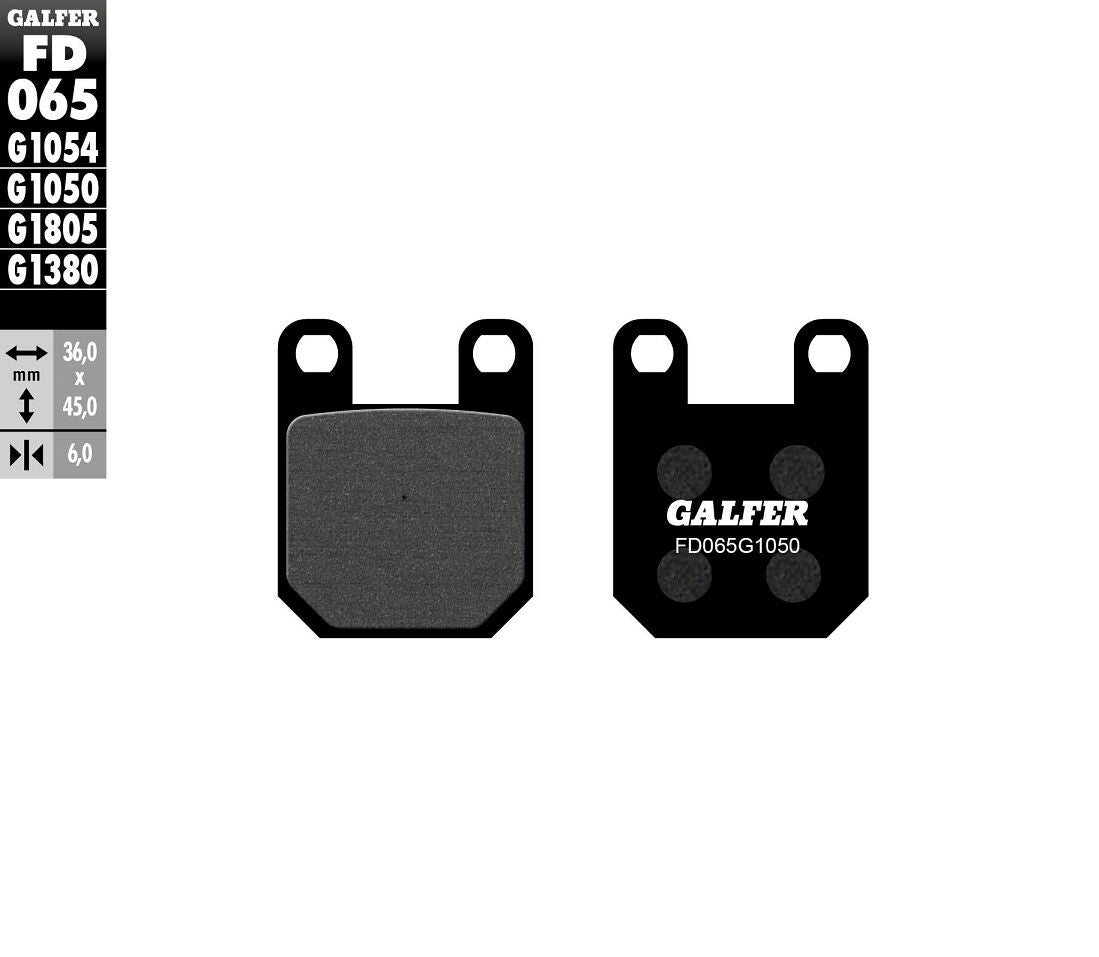 Galfer Brake Pad Semi Metal Scooter