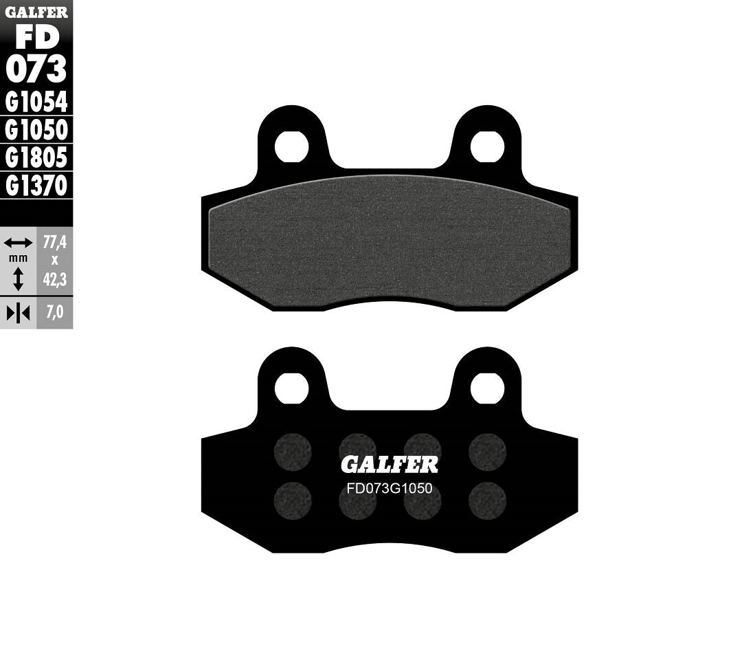 Galfer Brake Pad Semi Metal Scooter