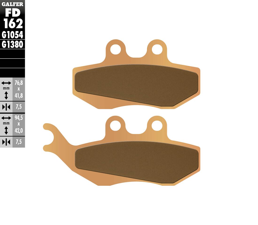 Galfer Brake Pad Sintered Scooter