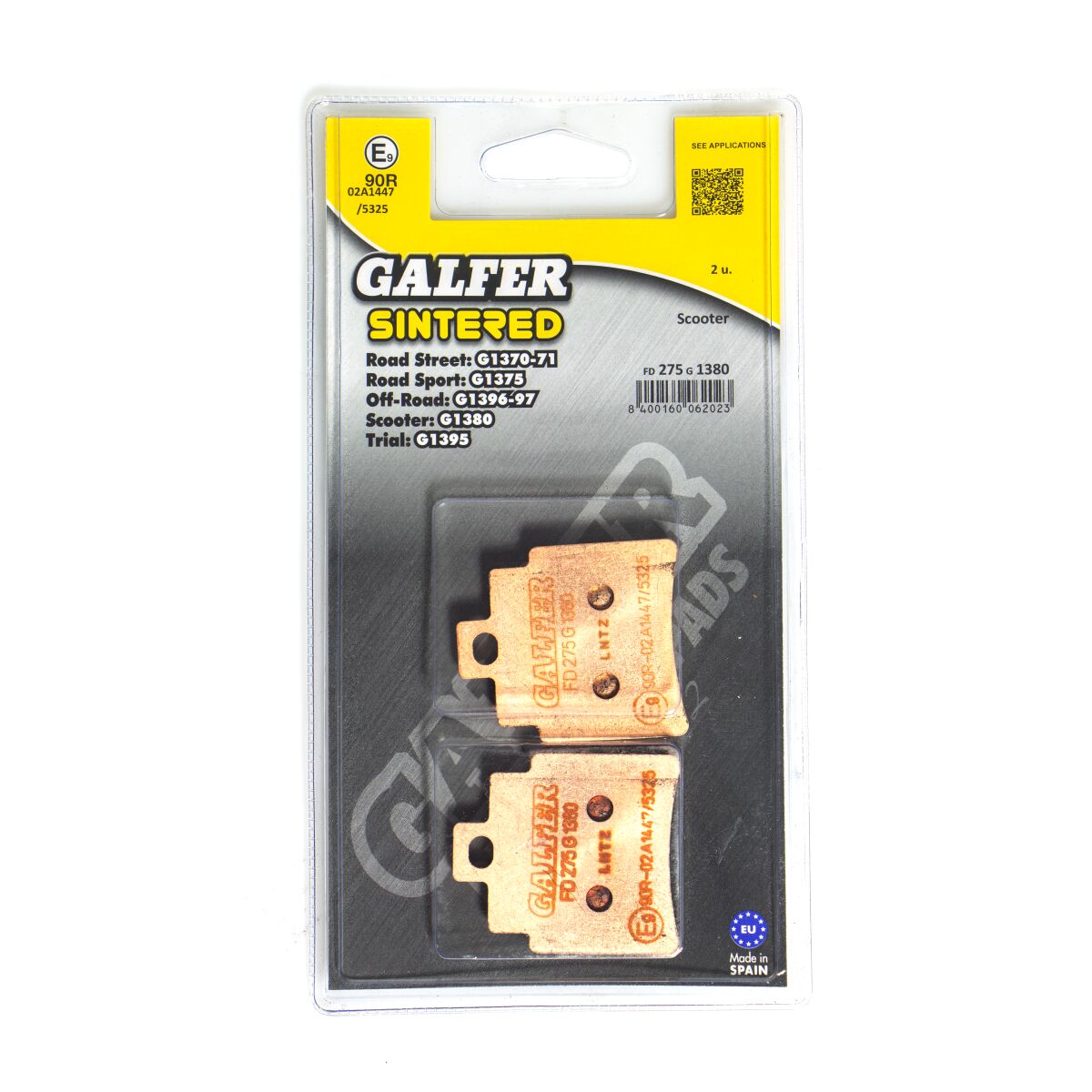 Galfer Brake Pad Sintered Scooter