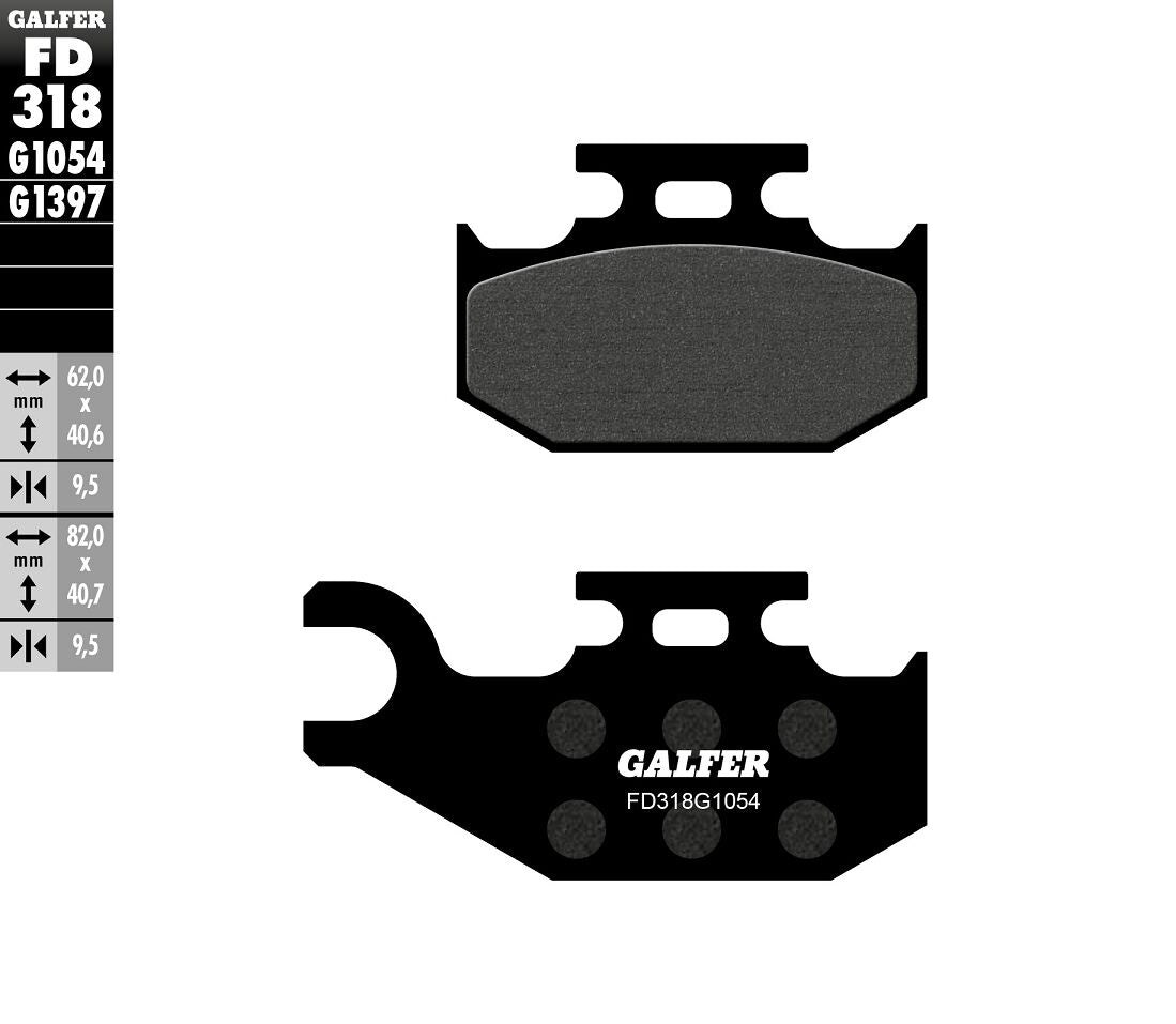 Galfer Brake Pad Semi Metal