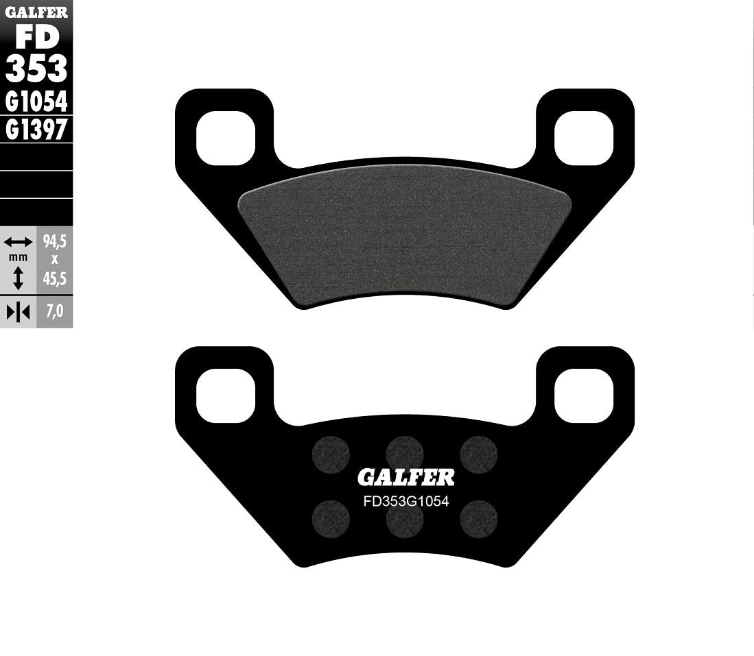 Galfer Brake Pad Semi Metal