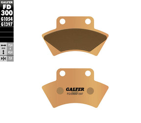 Galfer Brake Pad Sintered Atv