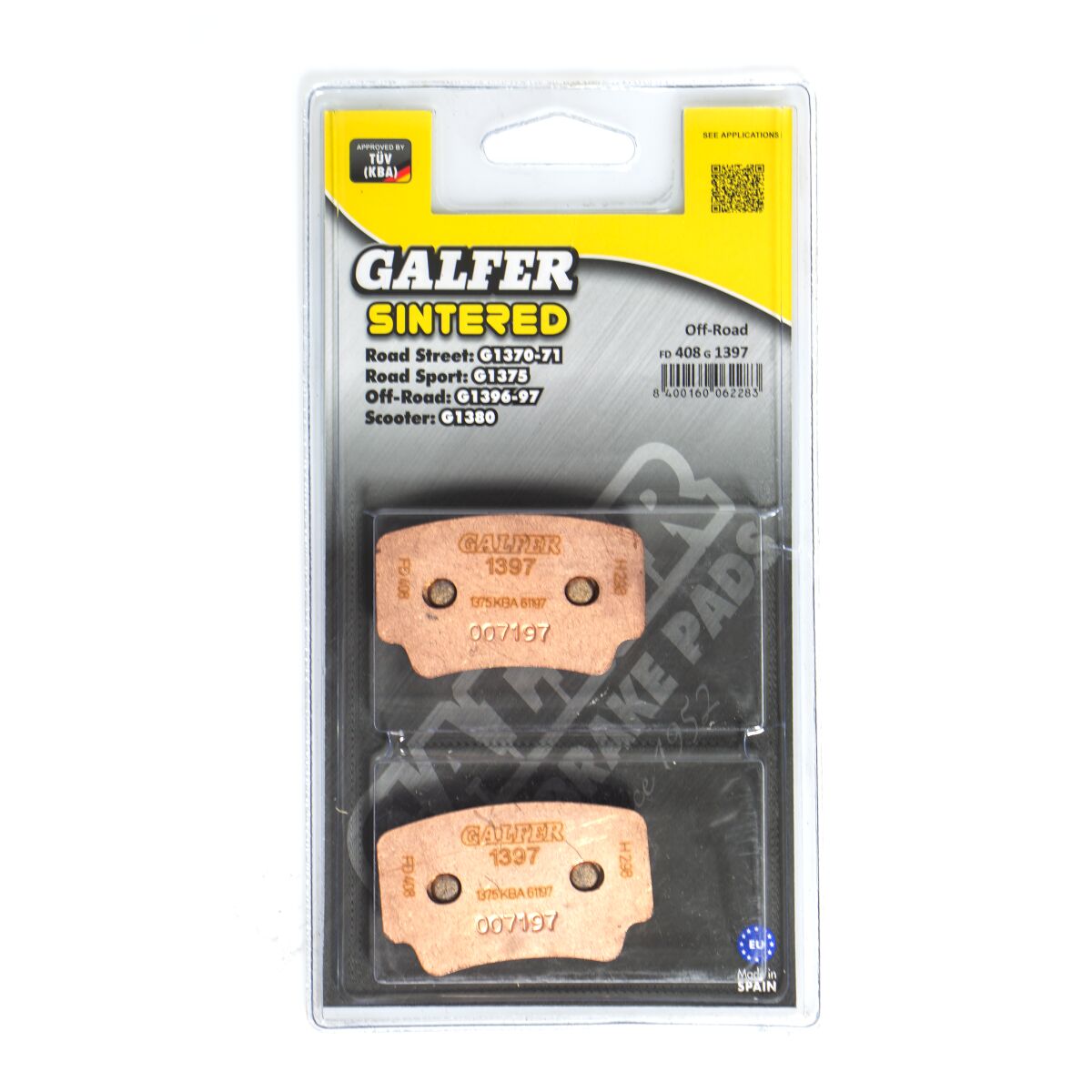 Galfer Brake Pad Sintered Atv