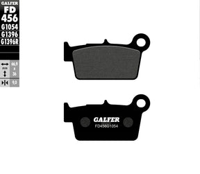 Galfer Brake Pad Semi Metal