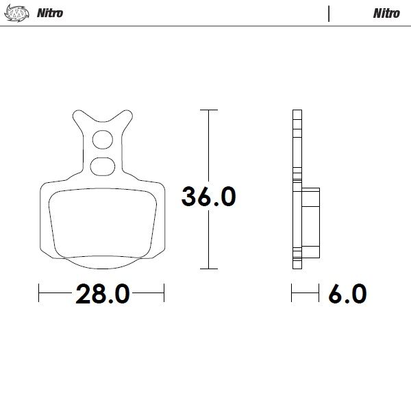 Moto Master Brake Pads Nitro