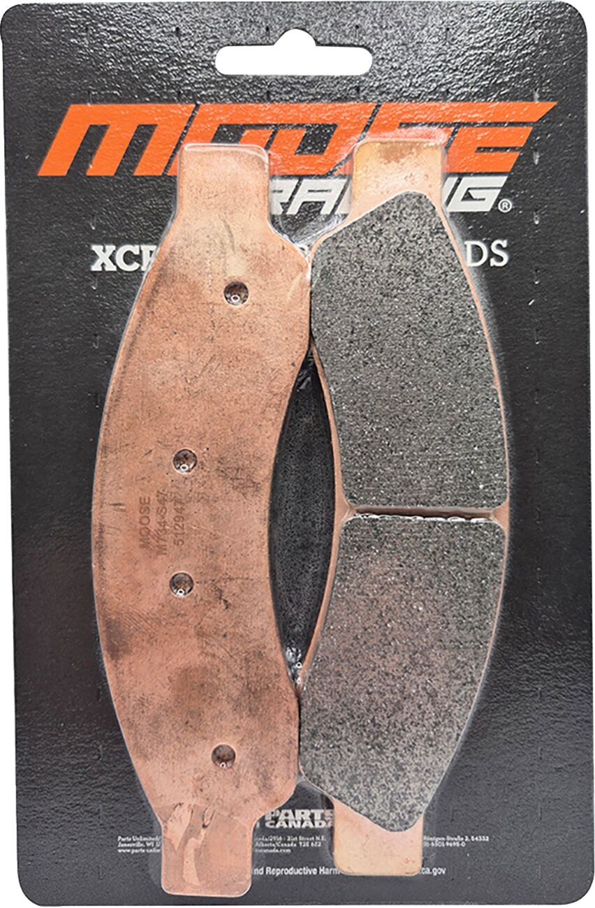 Moose Offroad Four Wheel Brake Pad Front Canam Mse