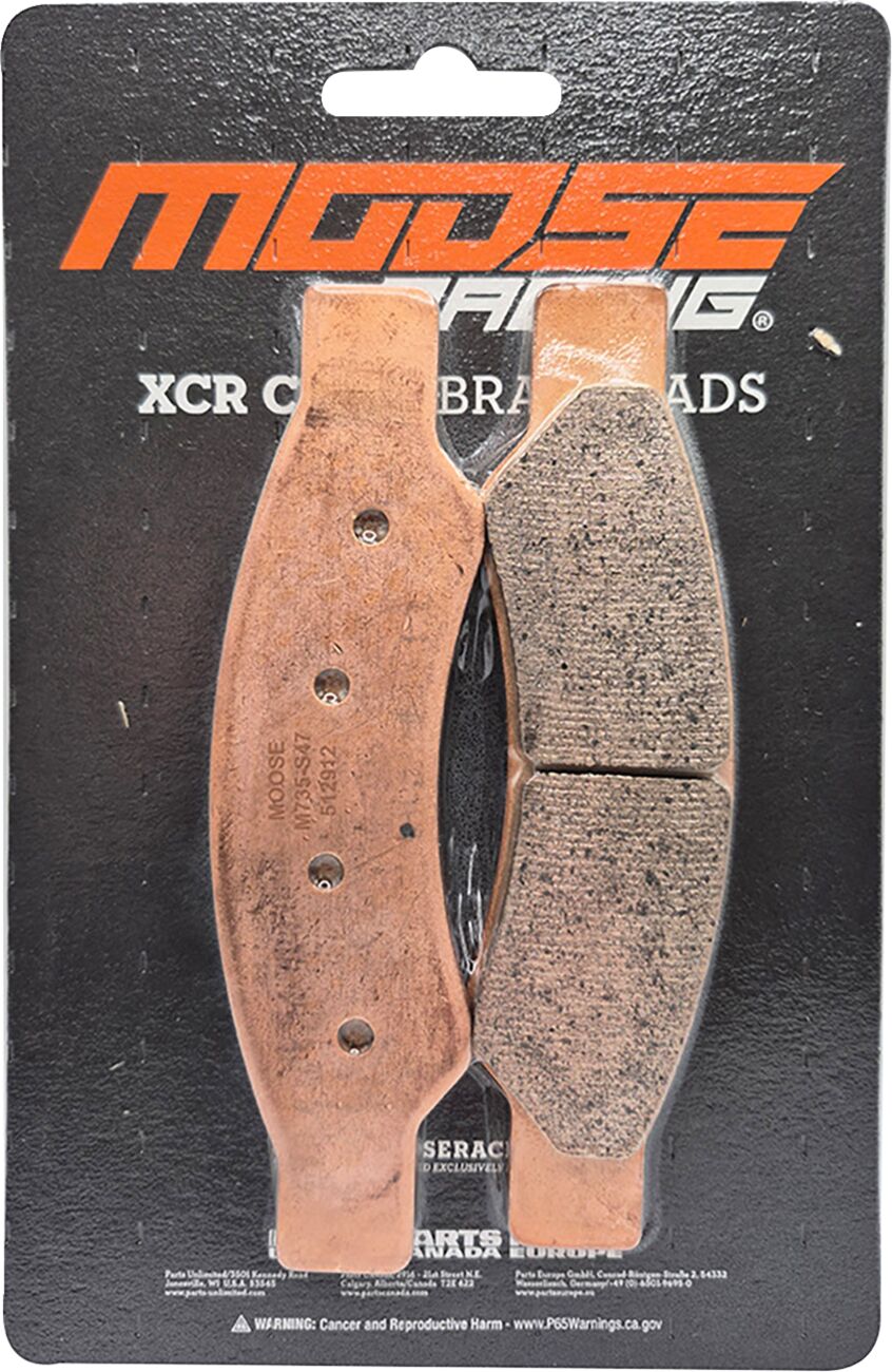 Moose Offroad Four Wheel Brake Pad Rear Canam Mse