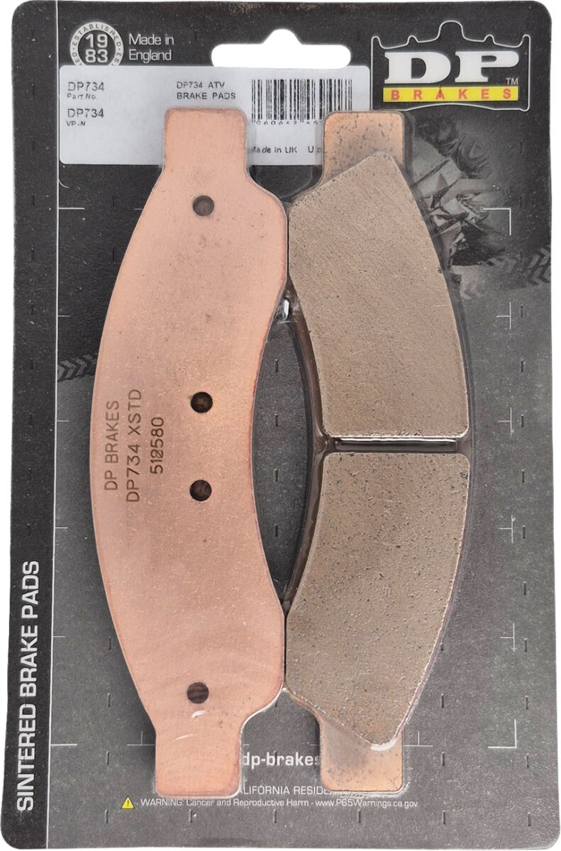 Dp Brakes Brake Pad Sintered Can Am Dp73