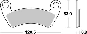 Sbs Brake Pad Sint