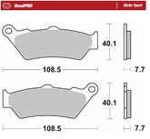 Moto Master Brake Pad Sinter Sport Rear
