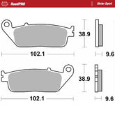 Moto Master Brake Pad Sinter Sport Rear