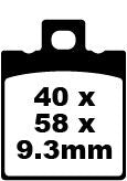 Ebc Brake Pad Fa Ser Organic