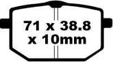 Ebc Brake Pad Fa Ser Organic