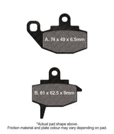 Ebc Brake Pad Ebc Fa130 Tt