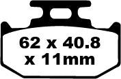 Ebc Brake Pad Carbon Tt Dirt