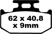 Ebc Brake Pad Carbon Tt Dirt