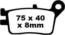 Ebc Brake Pad Fa Ser Organic