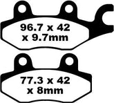 Ebc Brake Pad Carbon Tt Dirt