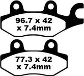 Ebc Brake Pad Carbon Tt Dirt
