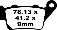 Ebc Brake Pad Fa Ser Organic