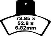 Ebc Brake Pad Carbon Tt Dirt