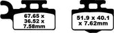 Ebc Brake Pad Carbon Tt Dirt