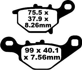 Ebc Brake Pad Carbon Tt Dirt
