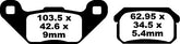 Ebc Brake Pad Carbon Tt Dirt