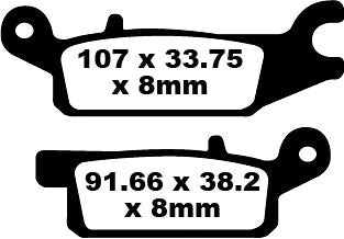 Ebc Brake Pad Carbon Tt Dirt