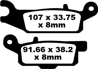 Ebc Brake Pad Carbon Tt Dirt