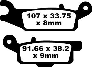 Ebc Brake Pad Carbon Tt Dirt