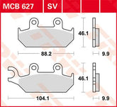 Trw Brake Pad Trw Mcb627