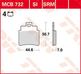 Trw Brake Pad Trw Mcb732