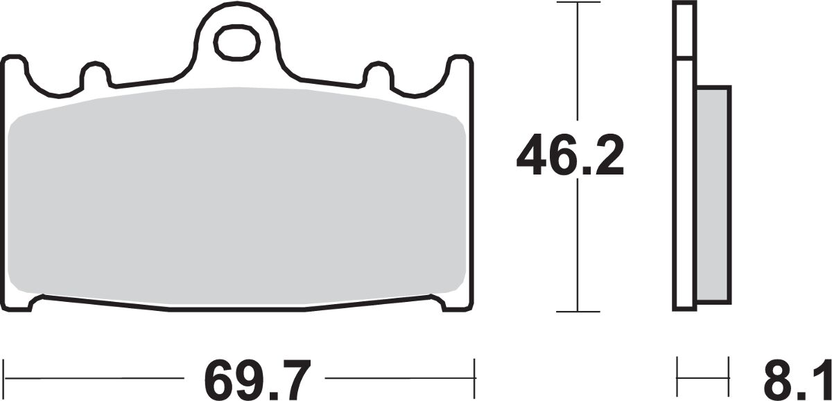 Sbs Brake Pad Sint Fr
