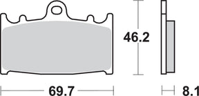 Sbs Brake Pad Sint Fr