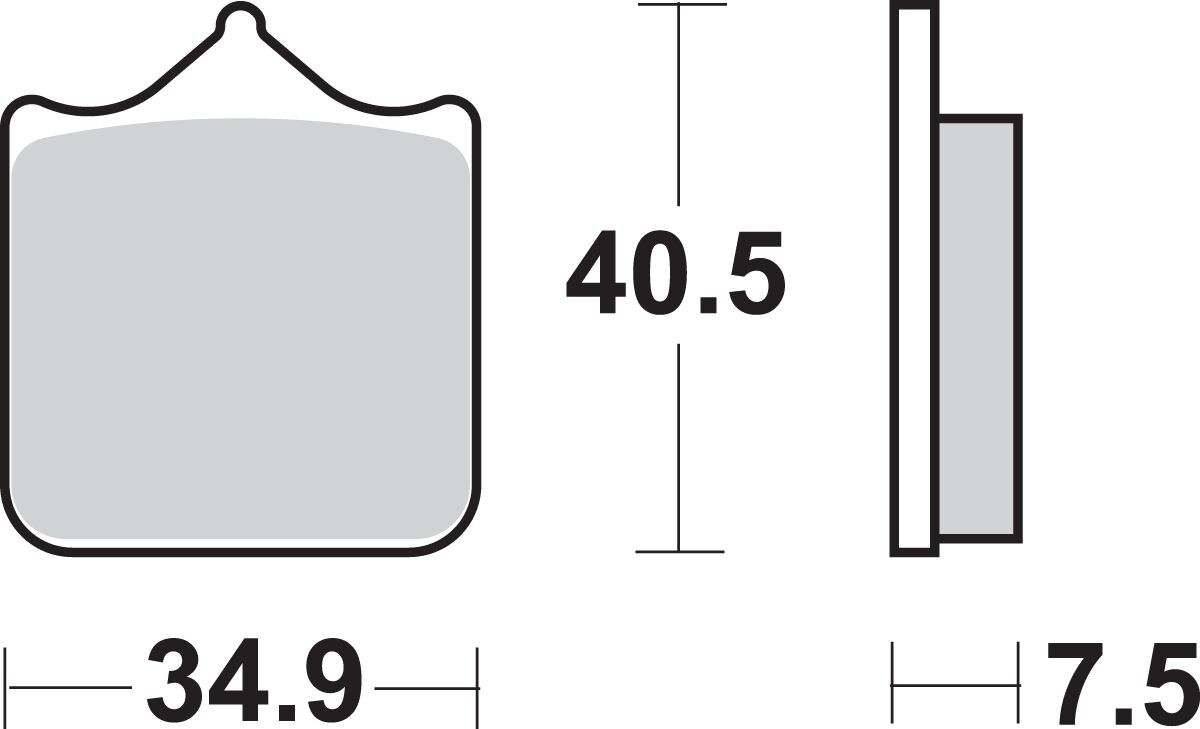 Sbs Brake Pad Sint Fr