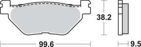 Sbs Brake Pad Sint Rear