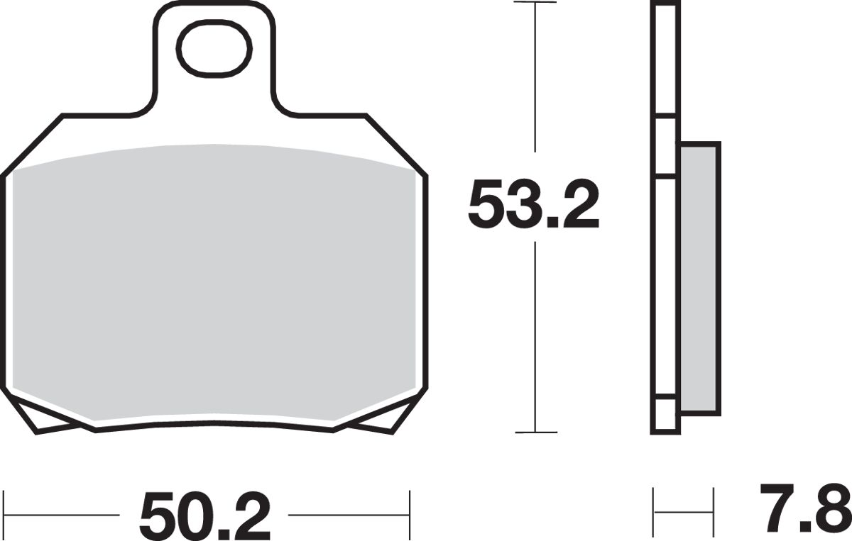 Sbs Brake Pad Car/Cer