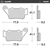 Moto Master Brake Pad Ceramic