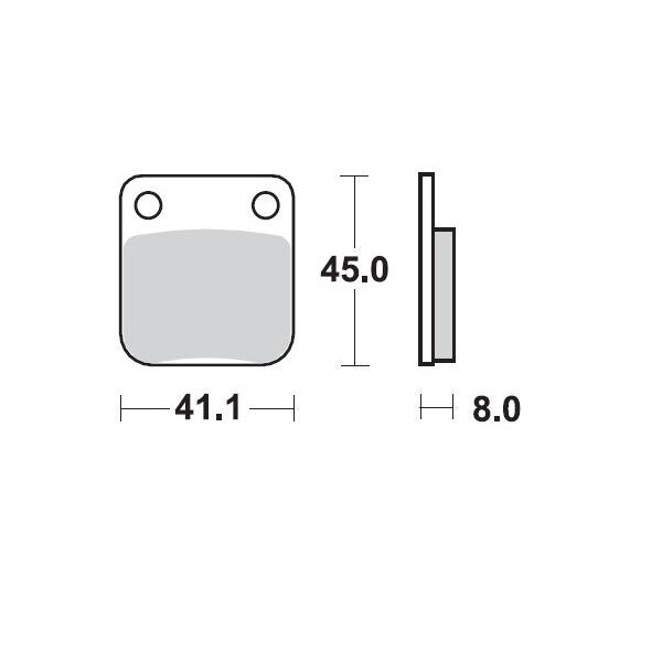 Moto Master Brake Pad Ceramic