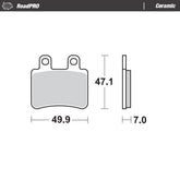 Moto Master Brake Pad Ceramic